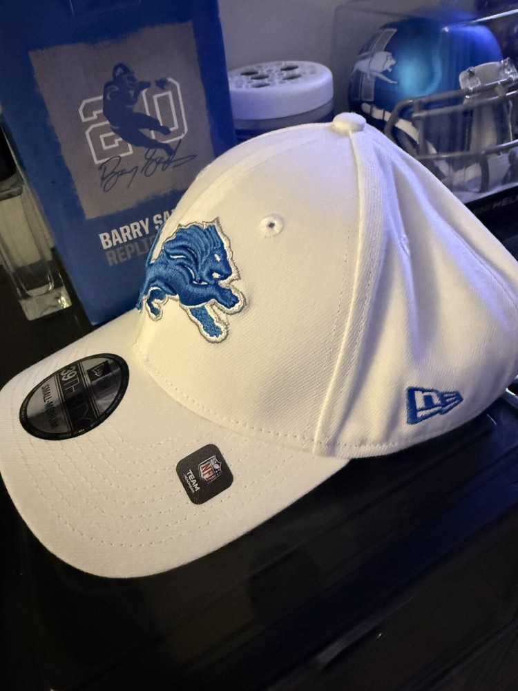 Detroit Lions White 39THIRTY Hat  - S/M