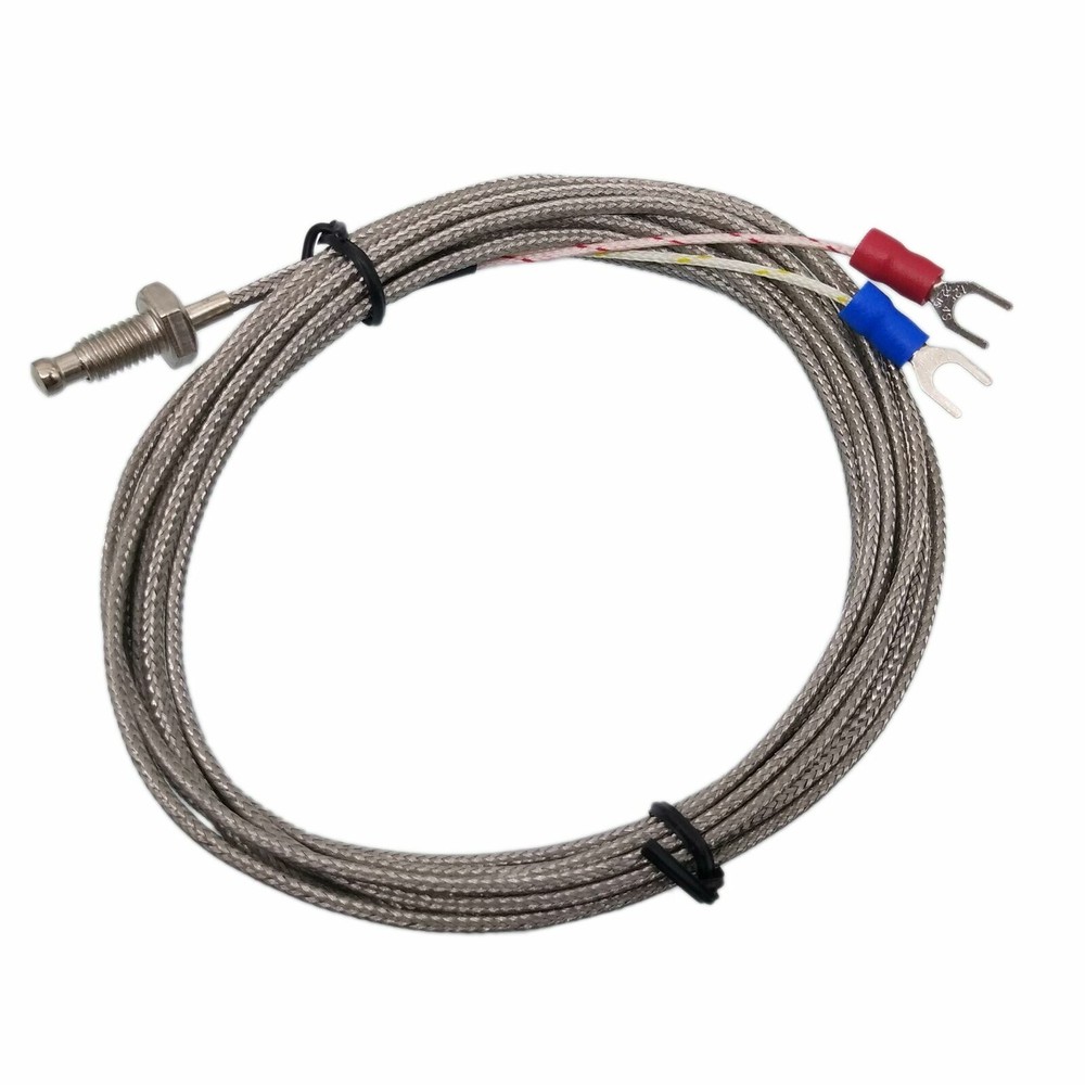 K M6 E M8 Type With Cable Thermocouple Temperature Sensor