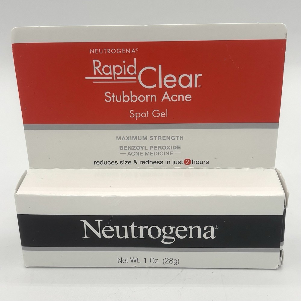 Neutrogena Rapid Clear Acne Spot Treatment Gel for Stubborn Breakouts - 1 oz