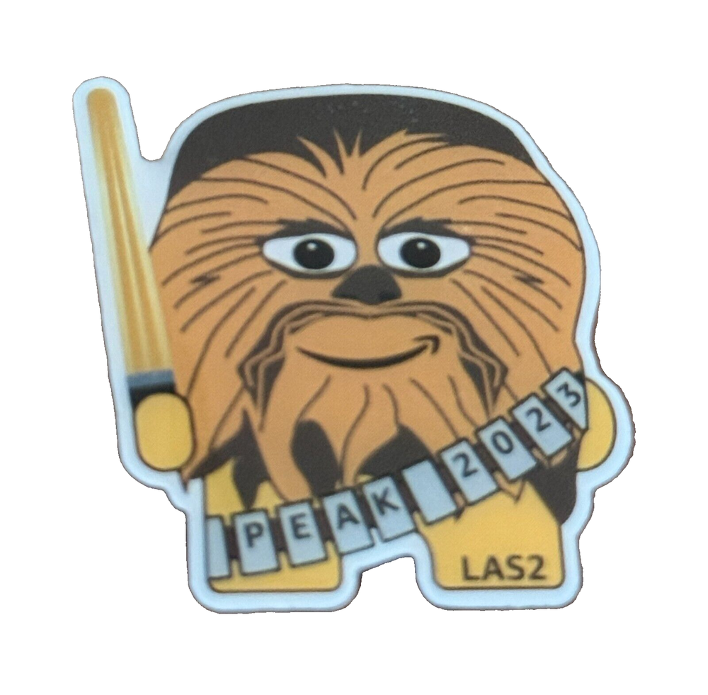 Star Wars Chewbacca PEAK  Peccy Employee Pin