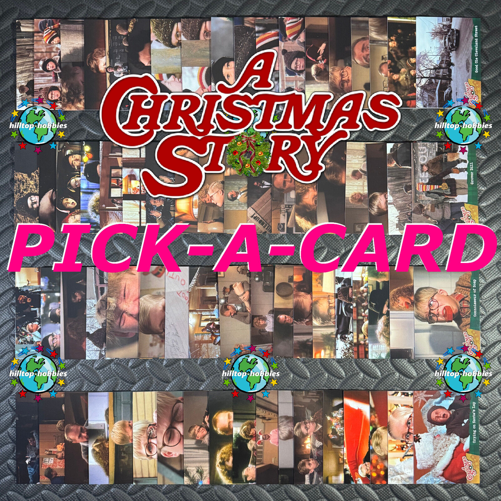 2024 CRYPTOZOIC A CHRISTMAS STORY TRADING CARDS PICK-A-CARD BASE,CHASE,WRAPPER