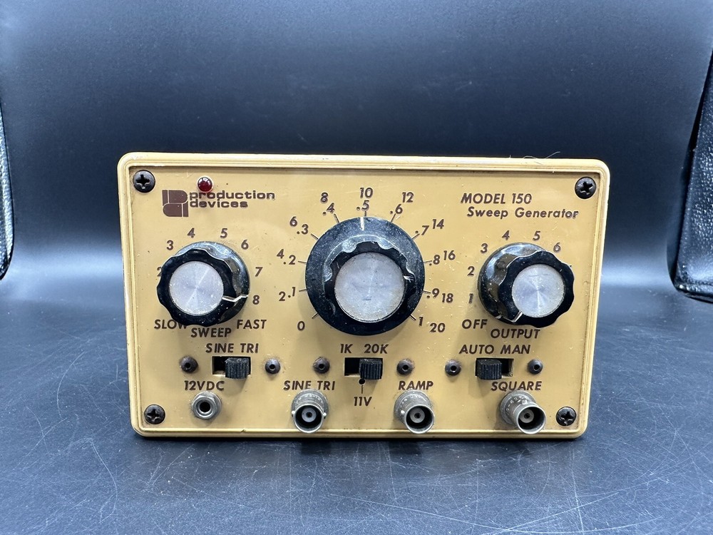 Vintage Production Devices Audio Sweep Generator Model 150