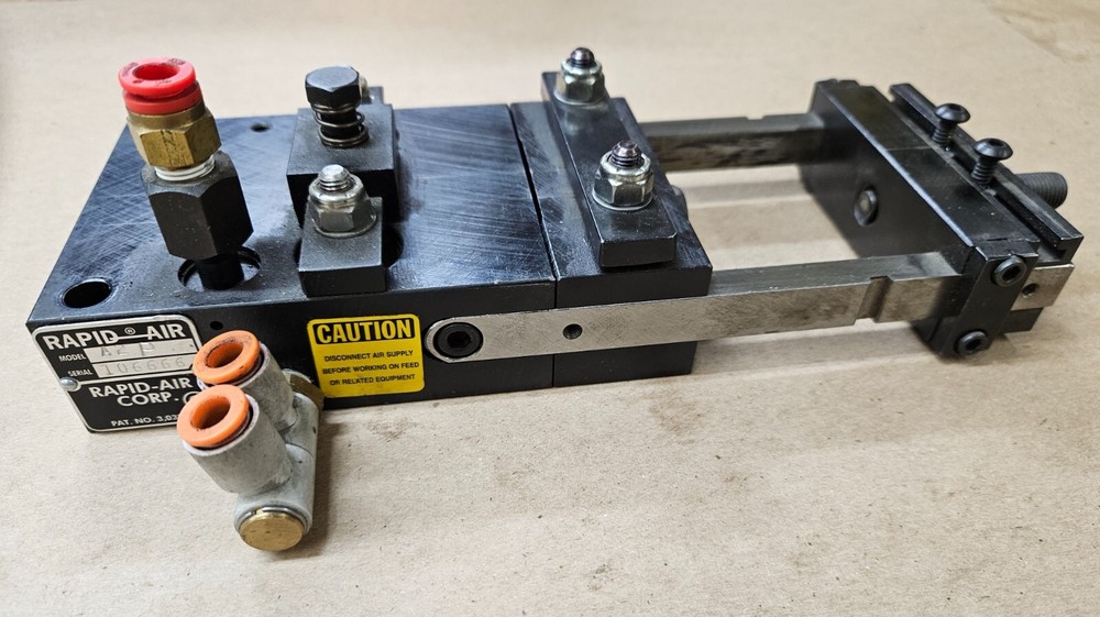 Rapid Air A2 Pneumatic Press Feed Feeder Unit