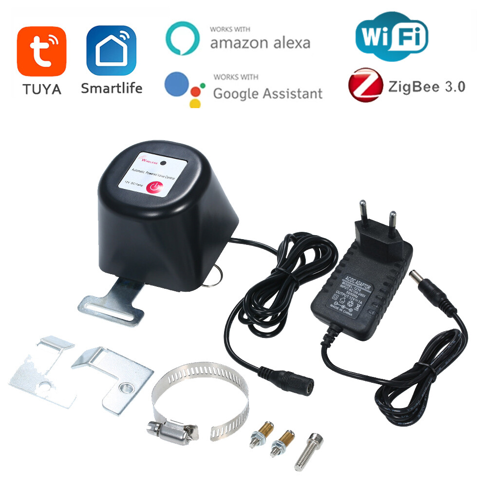 Tuya WiFi Water Valve Zigbee Gas Automatic Controller Home Automation For Alexa