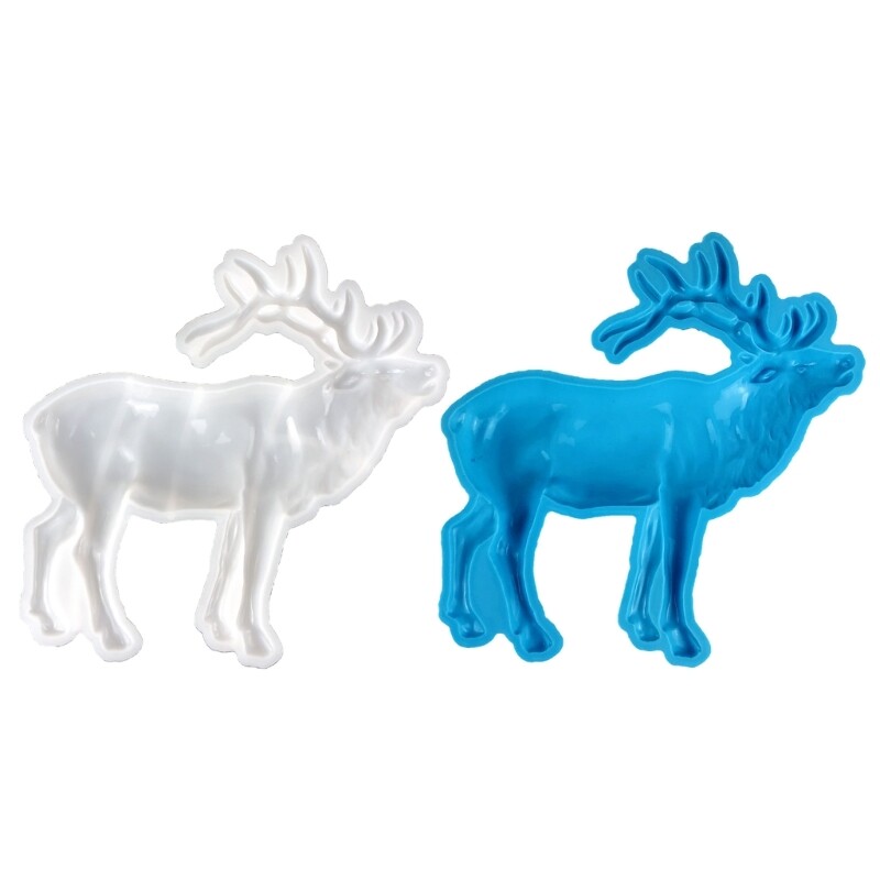Silicone Elk Mold for Epoxy Resin Casting and Home Decor