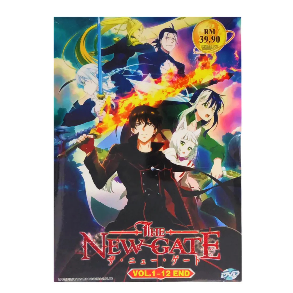 DVD Anime The New Gate Complete TV Series (Vol. 1-12 End)