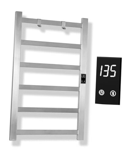 Super Thin Electric Towel Warmer with Timer & 6 Temperature Bars