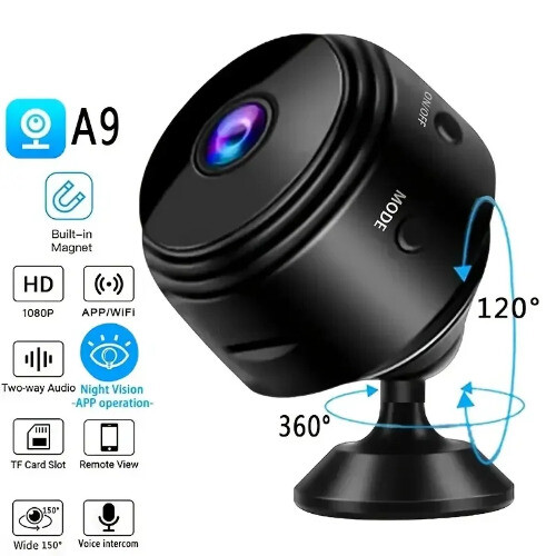 HD 1080P Smart Home Camera 2.4G WiFi Night Vision Motion Detection Alarm Monitor
