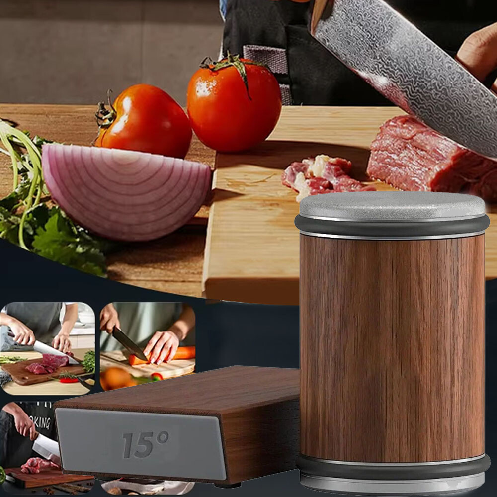 Knife Sharpening System Rolling Tumbler Sharpener Detachable Easy Made Original