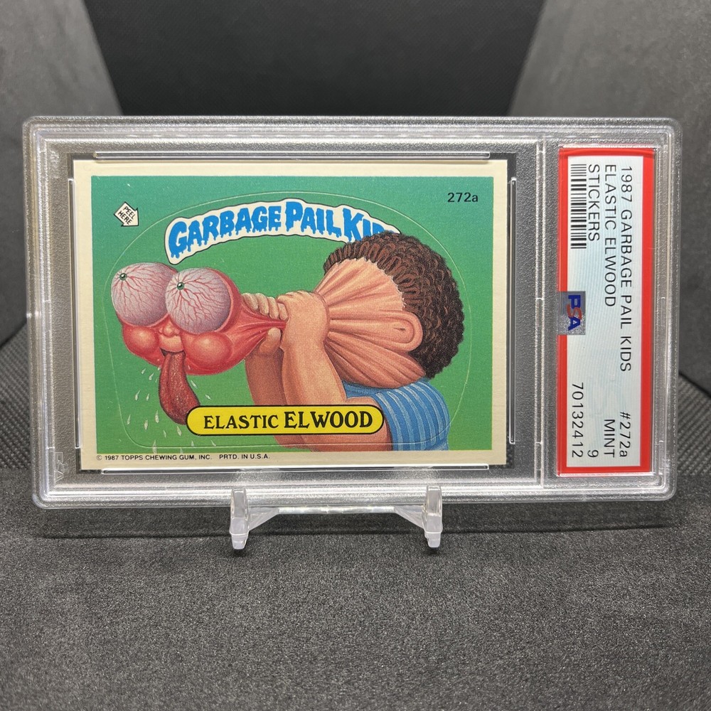 1987 Garbage Pail Kids Elastic Elwood #272a PSA 9 MINT Pop 15 Only 9 Higher