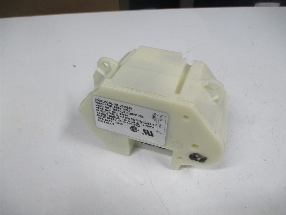 KITCHENAID REFRIGERATOR AUGER MOTOR PART # W10271509 2315545