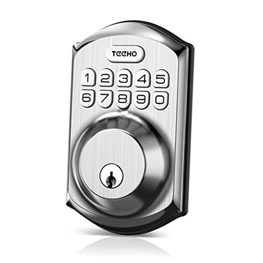 Smart Keyless Entry Deadbolt Lock with Keypad - Front Door Installation  