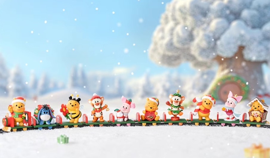 POP MART Disney Winnie the Pooh Gift Deliver Confirmed Blind Box Figure Gift！