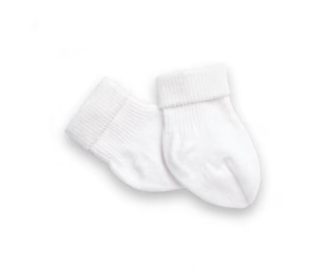 American Girl White bobby socks for 18'' doll Maryellen's Poodle Skirt Outfit