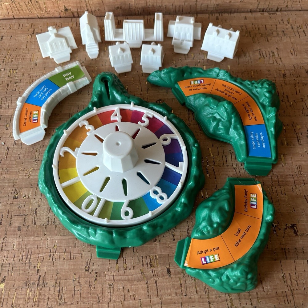 Game of Life Spare Replacement Spinner & Buildings