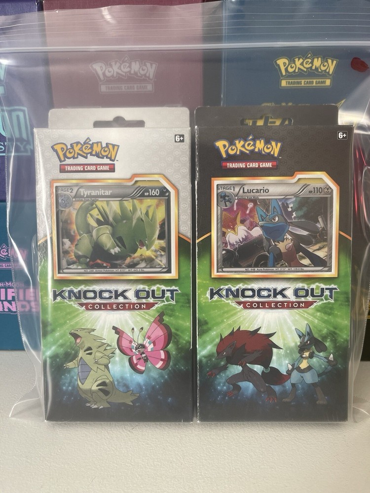 Pokemon Knock Out Collection x2 | XY Packs : Ancient Origins + Roaring / Primal