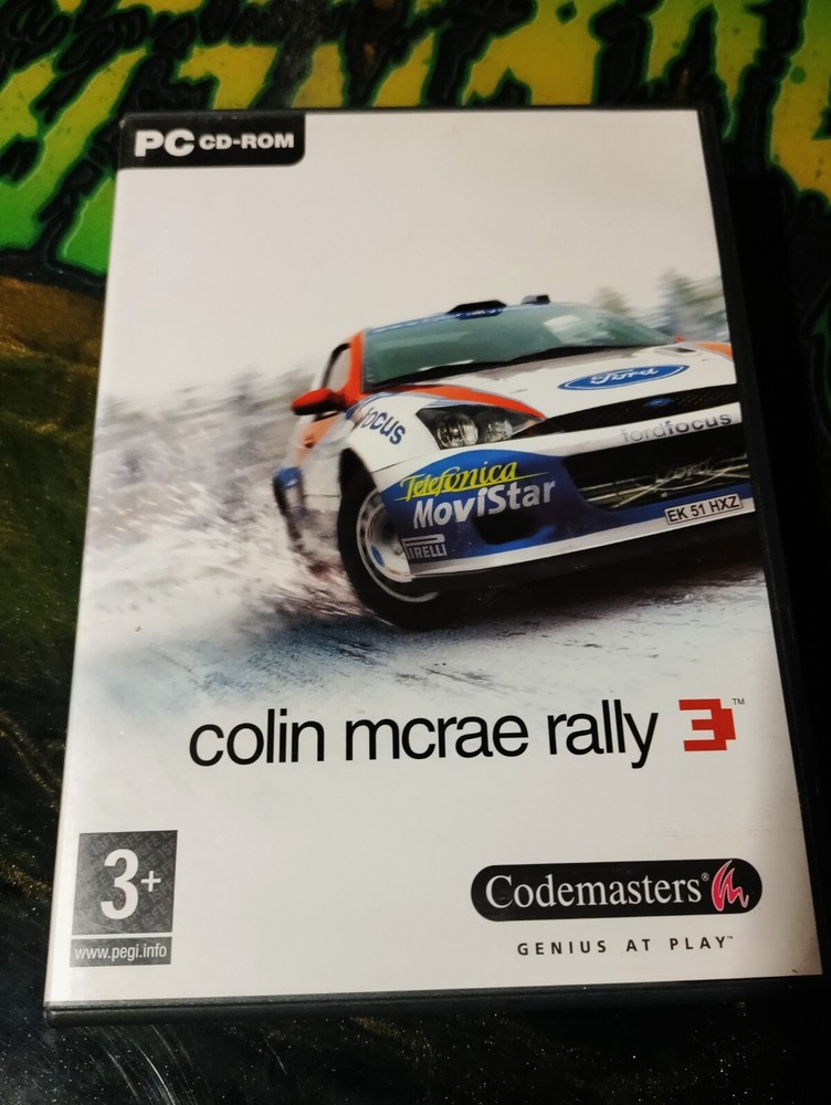 Colin McRae Rally 3 (PC CD) VG Complete CIB