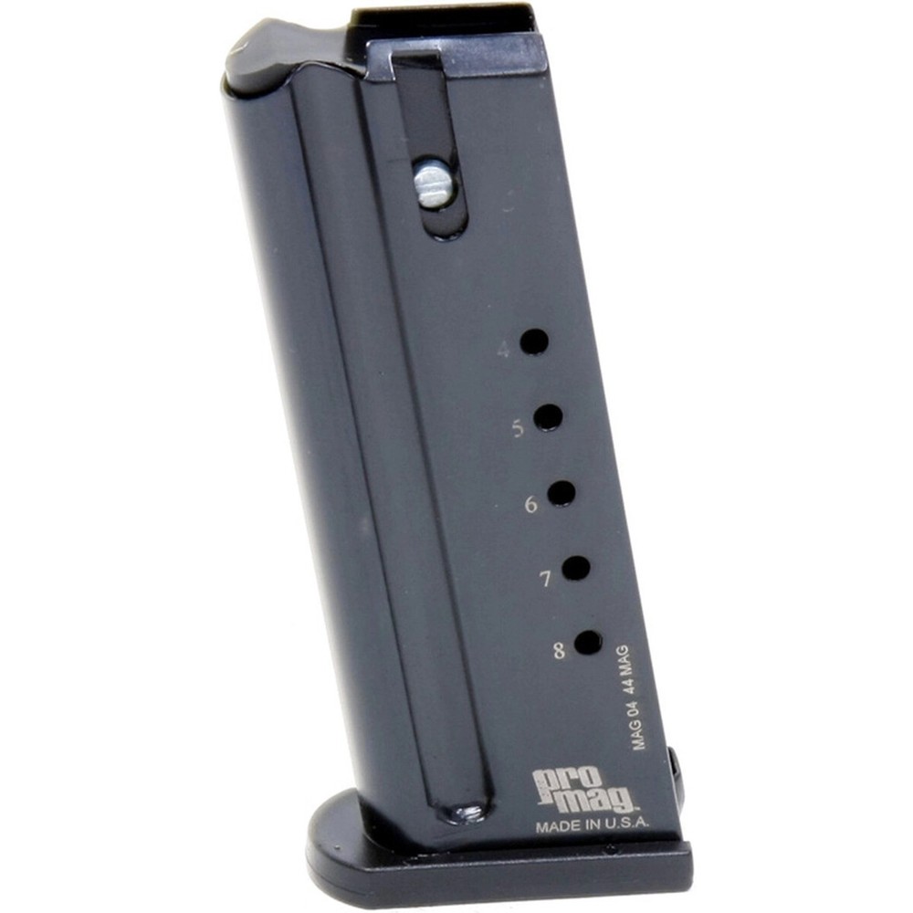 ProMag Magnum Research Desert Eagle .44M, 8-Round Magazine, MAG 04, Blue Steel