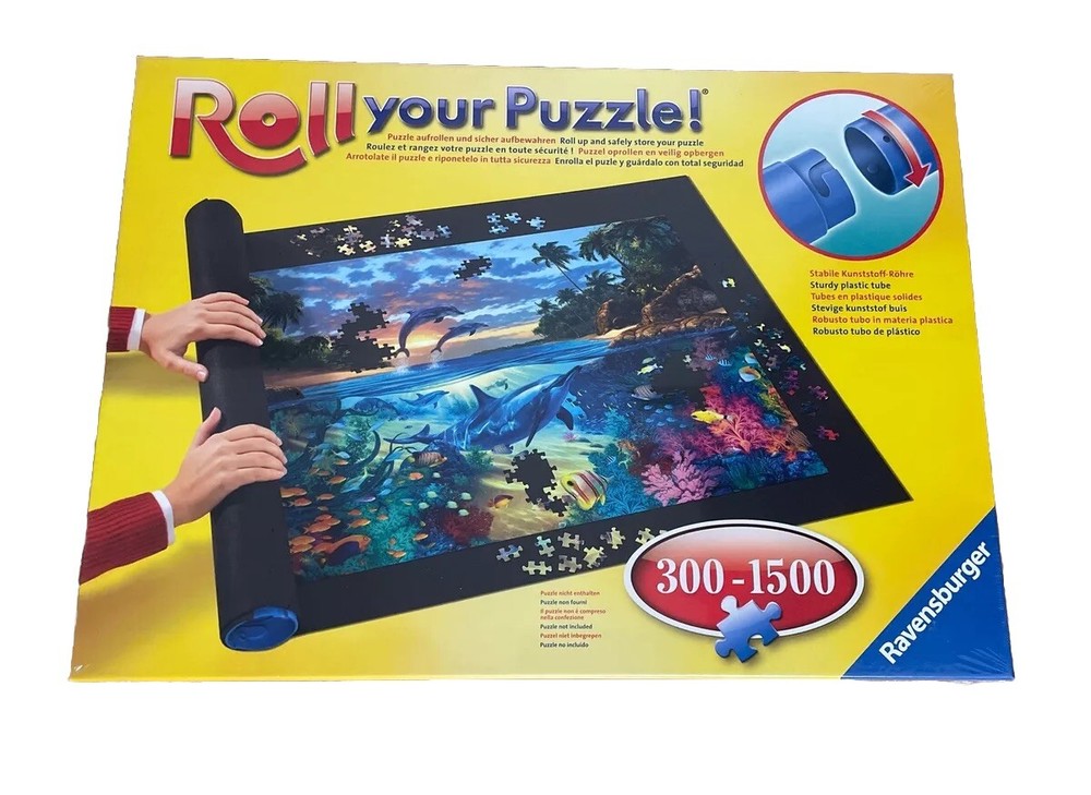 New - Ravensburger Roll Your Puzzle Mat 300-1500 Pieces Safely Store Your Jigsaw
