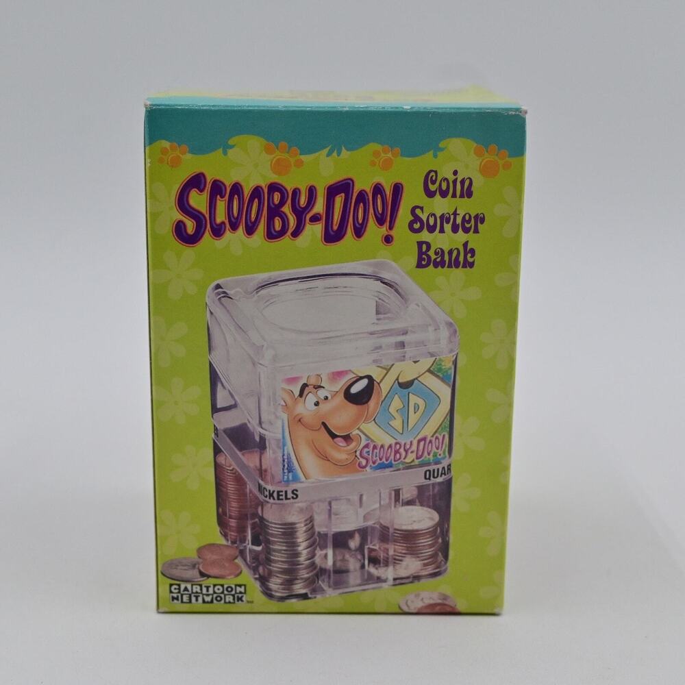 Cartoon Network Scooby-Doo Coin Sorter Bank Giftco