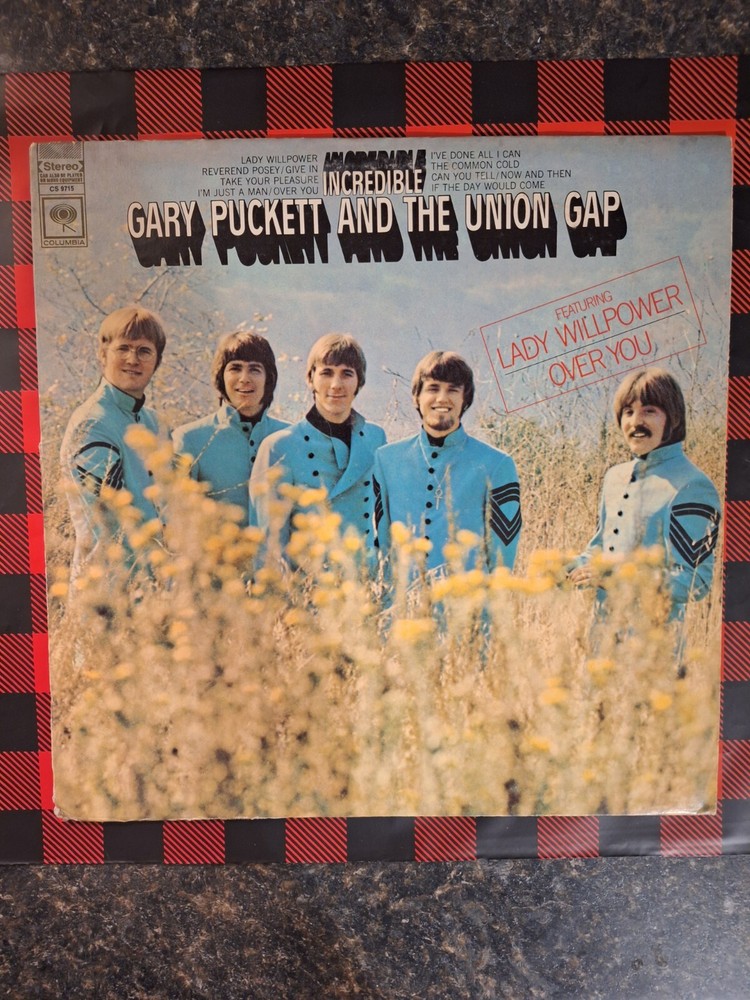 Gary Puckett And The Union Gap Incredible Vinyl LP CS 9715 1968