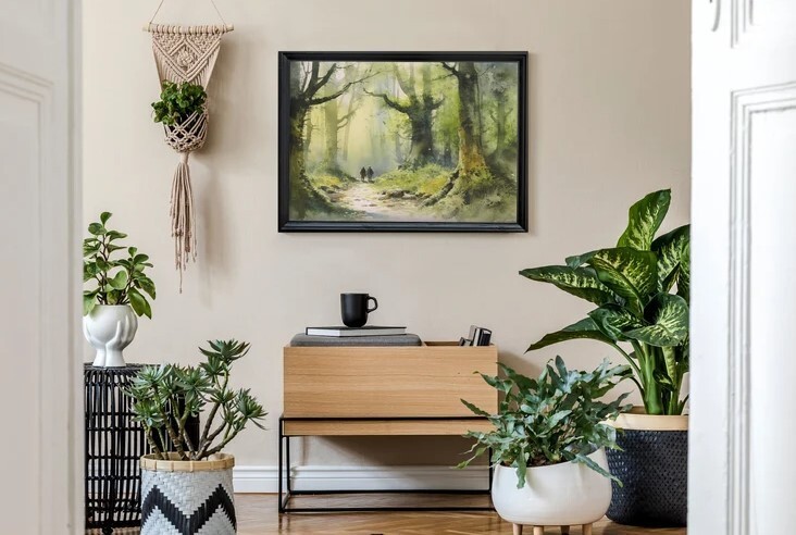 Fangorn Forest Painting, The Lord of the Rings Art