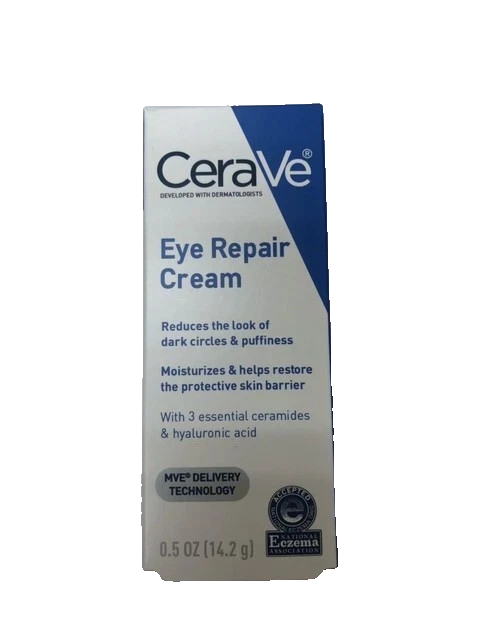 CeraVe Eye Repair Cream for Dark Circles & Puffiness 0.5 oz – Buy Now 83% Off-image