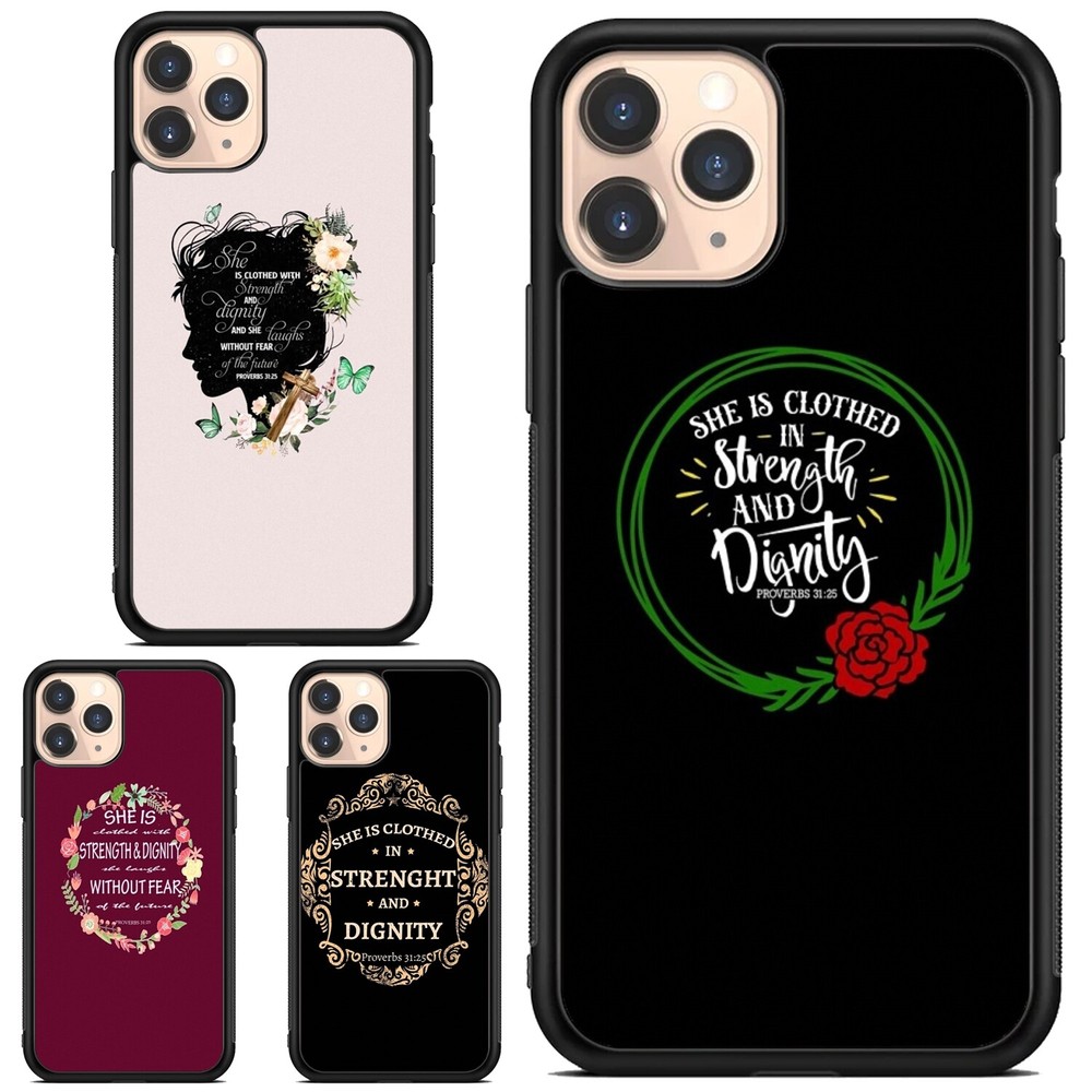 Anti scratch Cover She is clothed Bible For Apple iPhone Samsung Galaxy Motorola