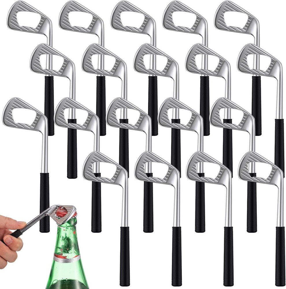 20-Piece Golf Club Bottle Opener Set for Valentine’s Day Golf Enthusiasts