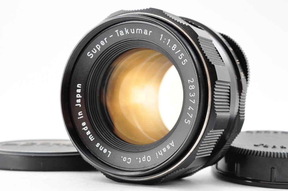 Pentax Super Takumar 55mm f1.8 M42 Manual Focus Lens Japan Tested Exc+5