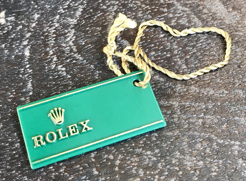 ROLEX Vintage Tag Hangtag Daytona Explorer Submariner Sea-Dweller Milgauss GMT
