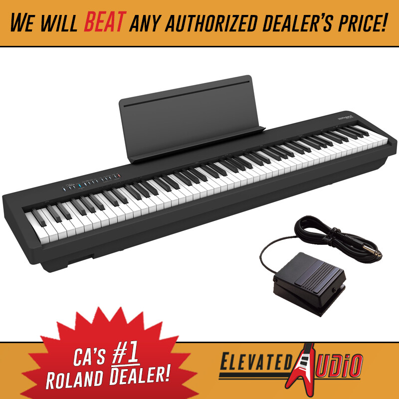 Roland FP-30X-BK Black Digital Piano IN STOCK at CA's Top Dealer-image