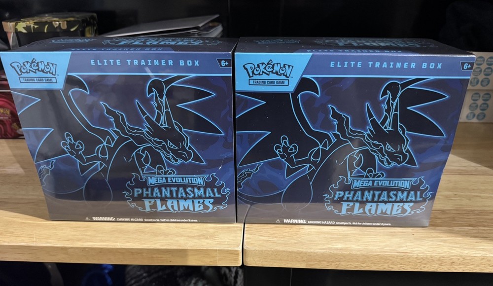 Pokémon Phantasmal Flames Elite Trainer Box ETB- Lot of 2 ✅Brand new ✅Sealed