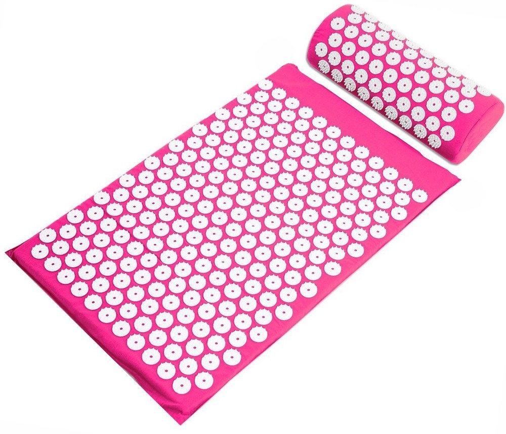 Acupressure Mat and Pillow Set for Back/Neck Pain, Acupuncture Products to Re...