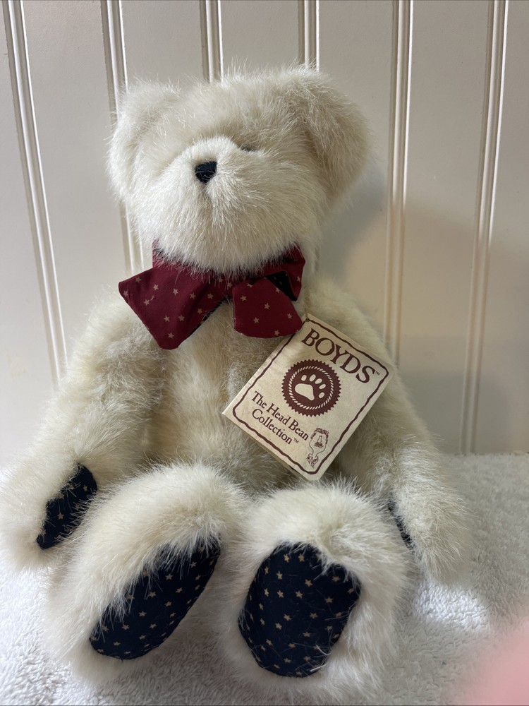 Boyds Bears Head Bean Collection Heirloom Series #99088V “Bangle T. Summerbeary”