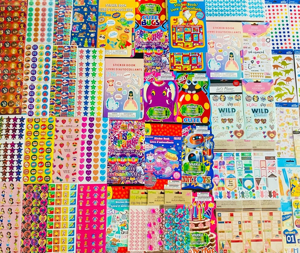 8099+ STICKER Gift Lot Collection | All Themes Seasons Teens Girl Boys Teachers