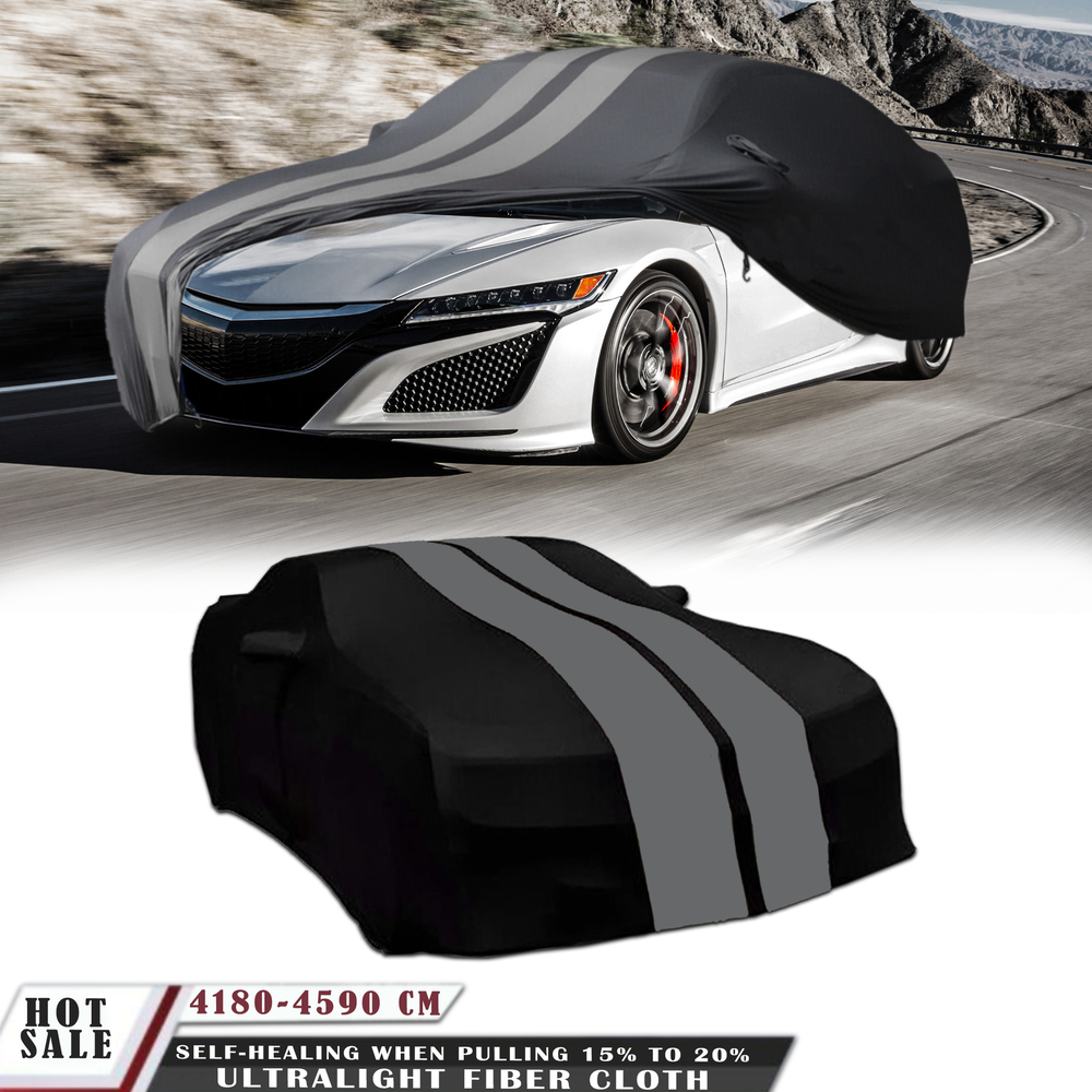 Satin Soft Stretch Indoor Car Cover for Honda NSX NSX-R Scratch Dustproof Protection  