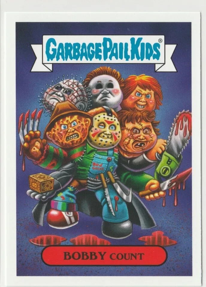 Bobby Count #15b Garbage Pail Kids GPK 2019 Revenge of Oh the Horror-ible Card  