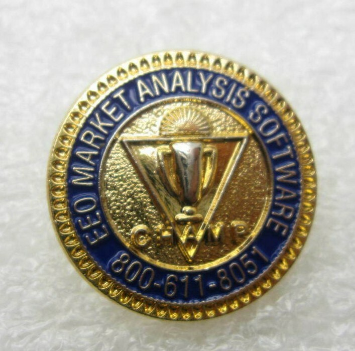 EEO Market Analysis Software Lapel Pin (A274)