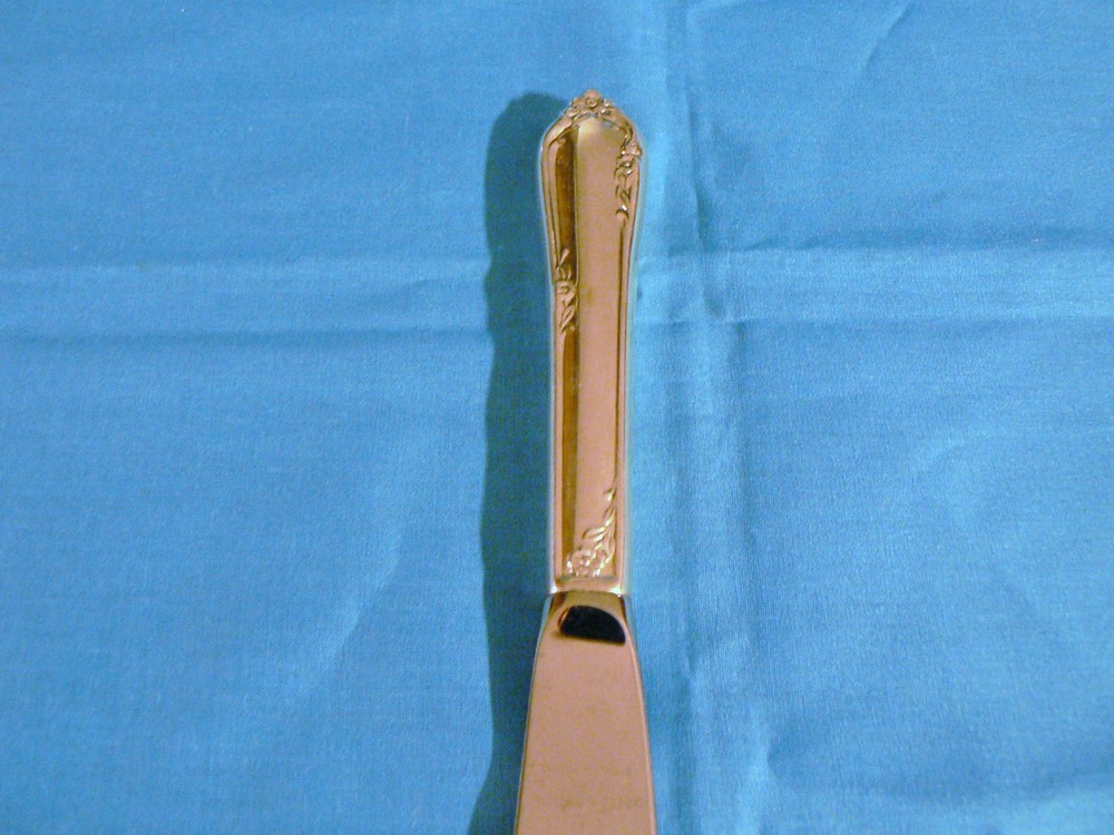 REED & BARTON DANCING FLOWERS STERING SILVER KNIFE