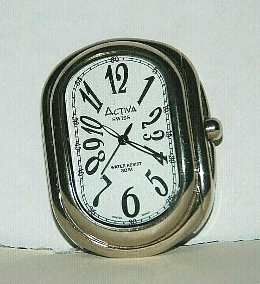 ACTIVA Swiss Watch Quartz Dial 495494 Water Resistant 30M Analog No Band Women's