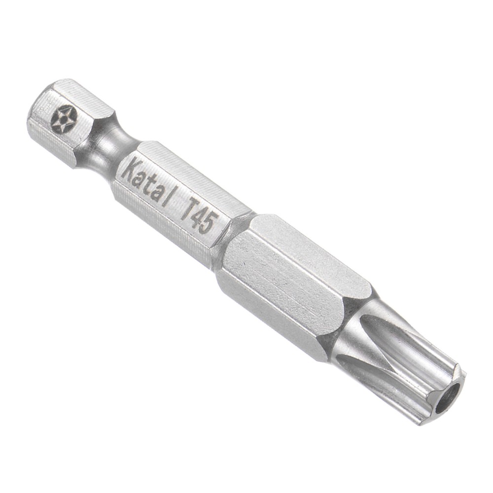 Magnetic T45 Torx Bits 5-Point Star S2 Steel Screwdriver Bits