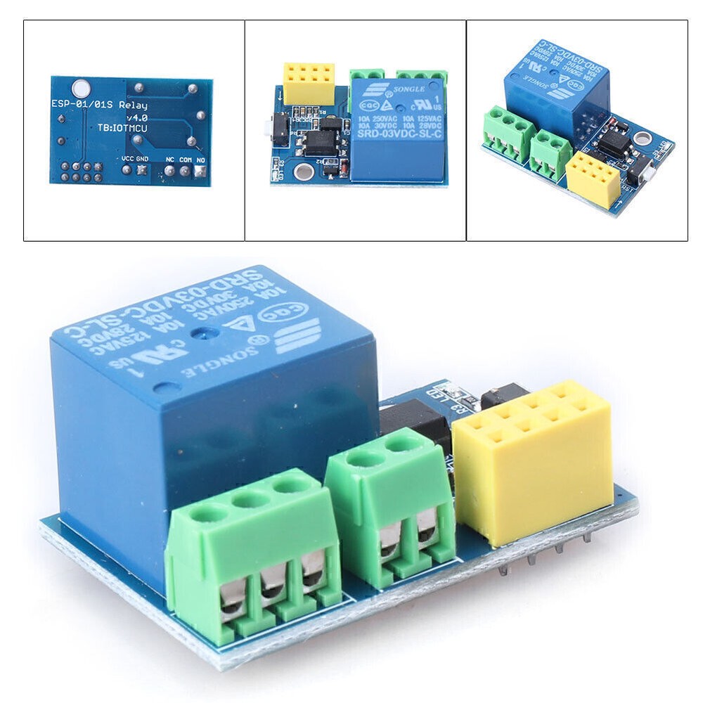 ESP8266 ESP-01S 5V Wifi Relay Module Remote Switch Phone APP Project Tool DIY