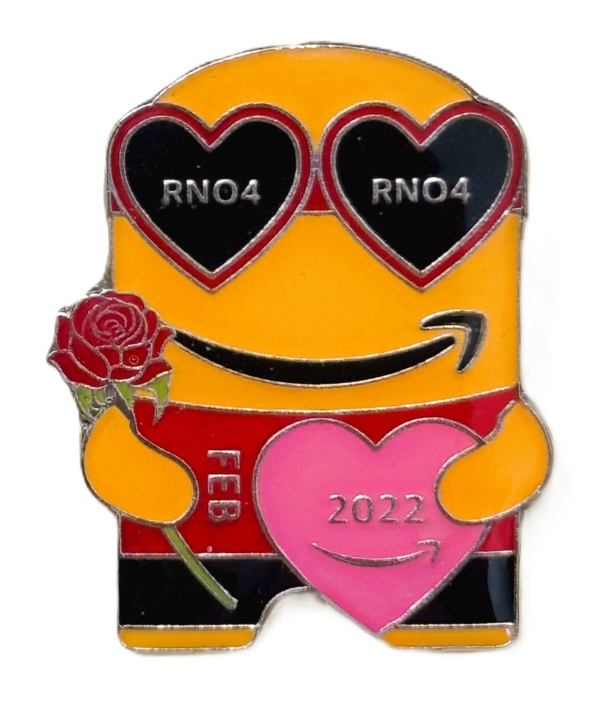 Valentine's Day Amazon Employee Peccy Pin