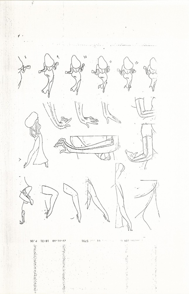 Disney Who Framed Roger Rabbit 1998 Production Model Replica 045  