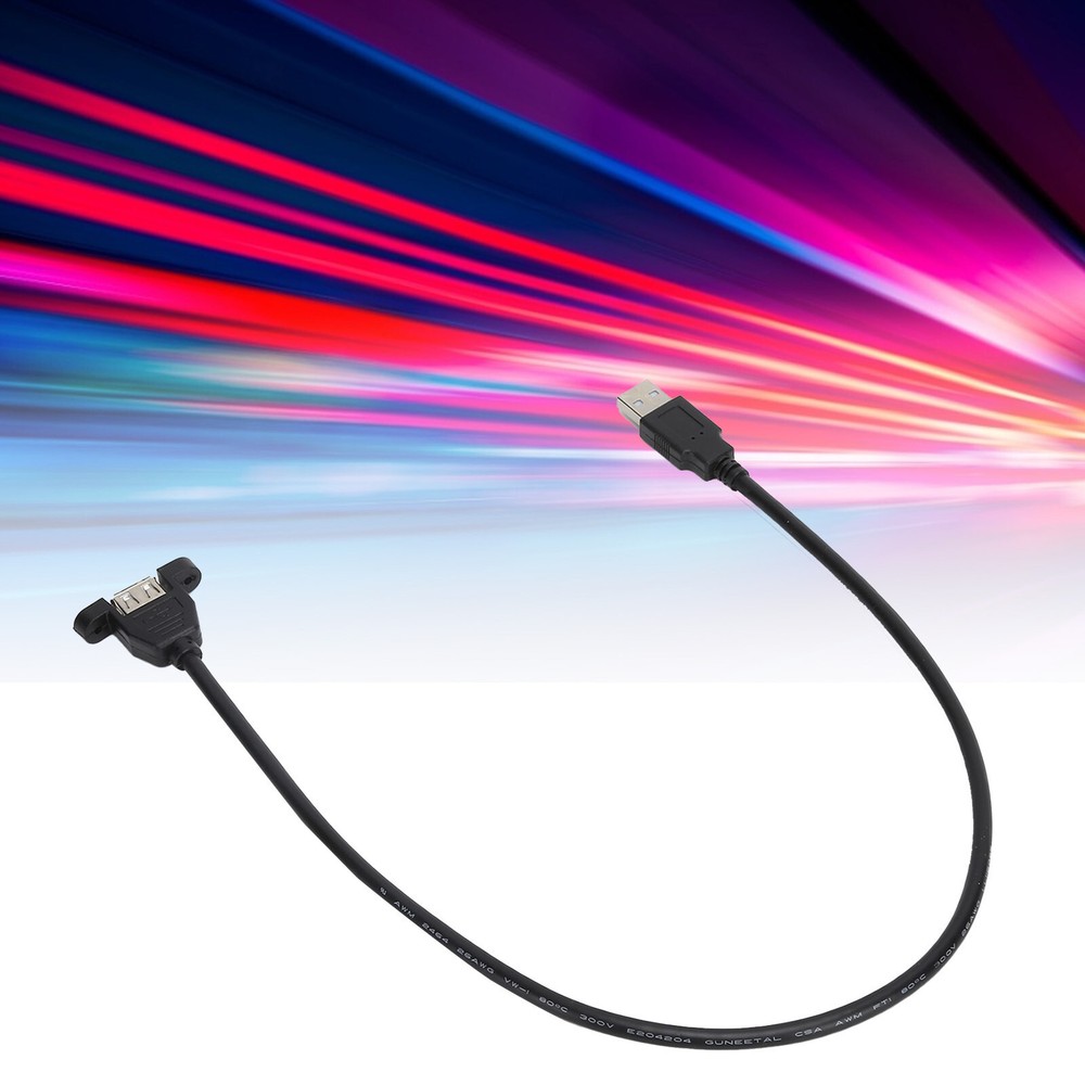 USB 2.0 Male to Female Extension Cable for Flash Drives and External Hard Disks