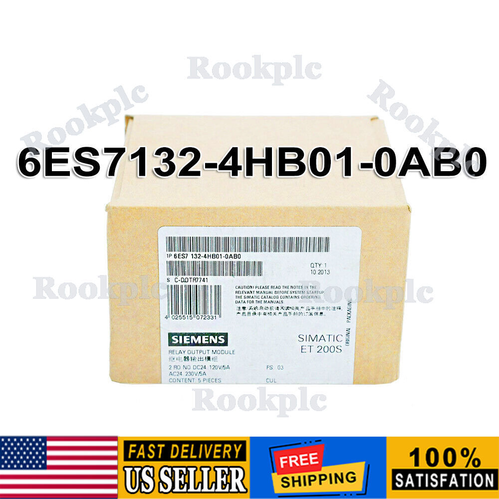 New Siemens DP 5 electronic modules 6ES7132-4HB01-0AB0 6ES7 132-4HB01-0AB0