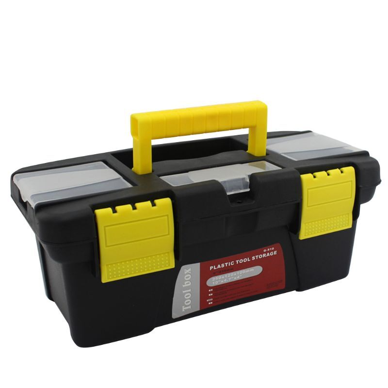 Portable Multi-Function Hardware Storage Box for Home Repair Tools