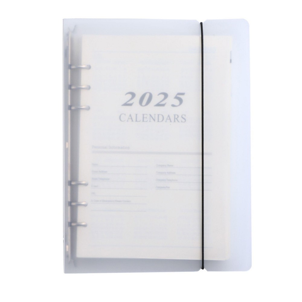 2025 Weekly and Monthly Planner - Premium 2025 Calendar Organizer Loose-Leaf ...