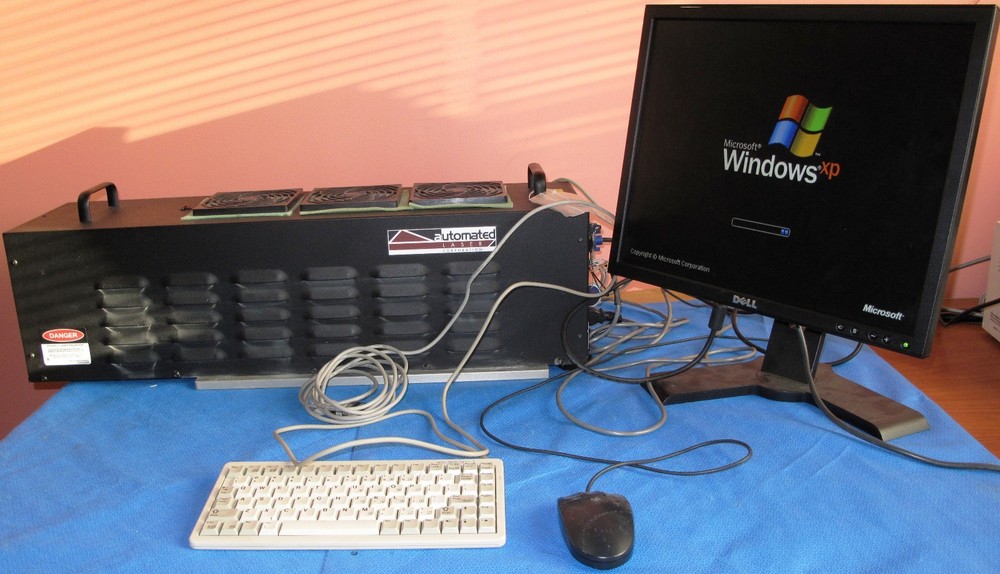 Automated Laser Corporation LSG-10 High Speed Laser Marker for Engraving-image